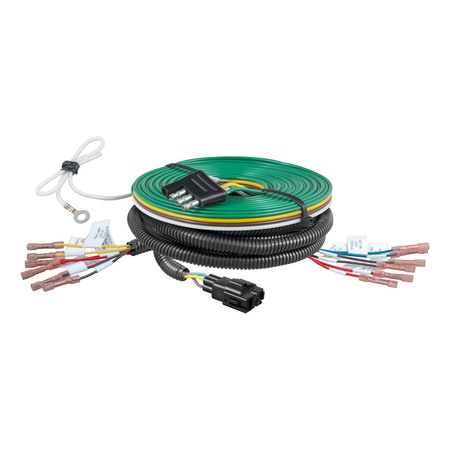 CURT Universal Splice-In Towed-Vehicle RV Wiring Harness for Dinghy Towing 58979